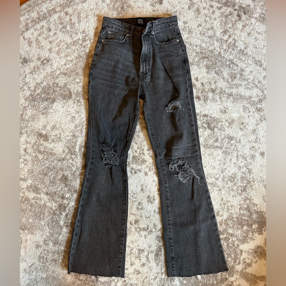 BDG High Rise Flare Distressed Jean